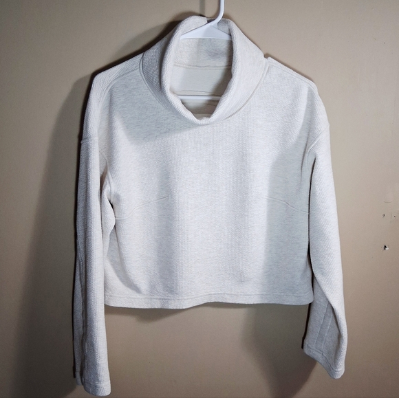 lululemon athletica Tops - Lululemon Cream Textured Sweater
